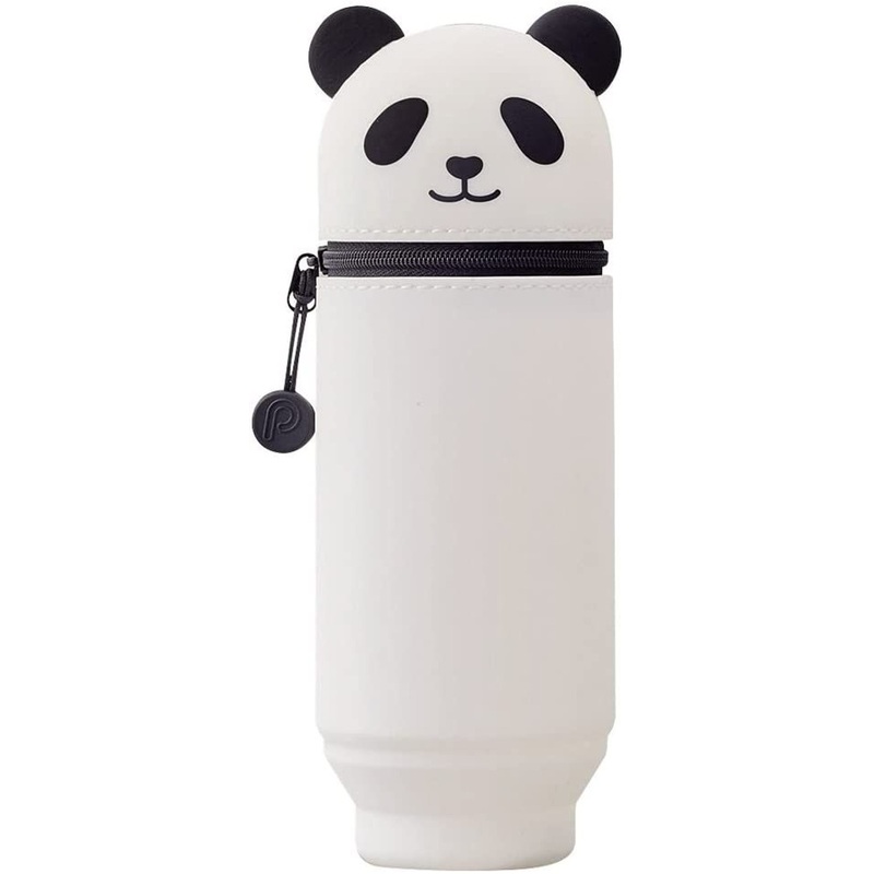 LIHIT LAB. Smart Fit PuniLabo Stand Pen Case Panda (Big size)