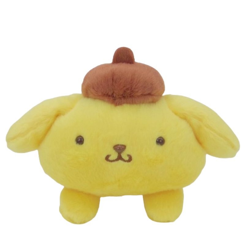 Nakajima Sanrio Fluffy Stuffed Toy Type High Pompompurin
