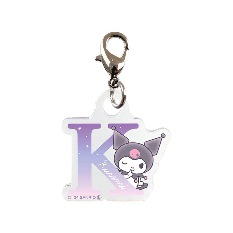 T’s Factory Sanrio Mini Initial Charm Kuromi / K