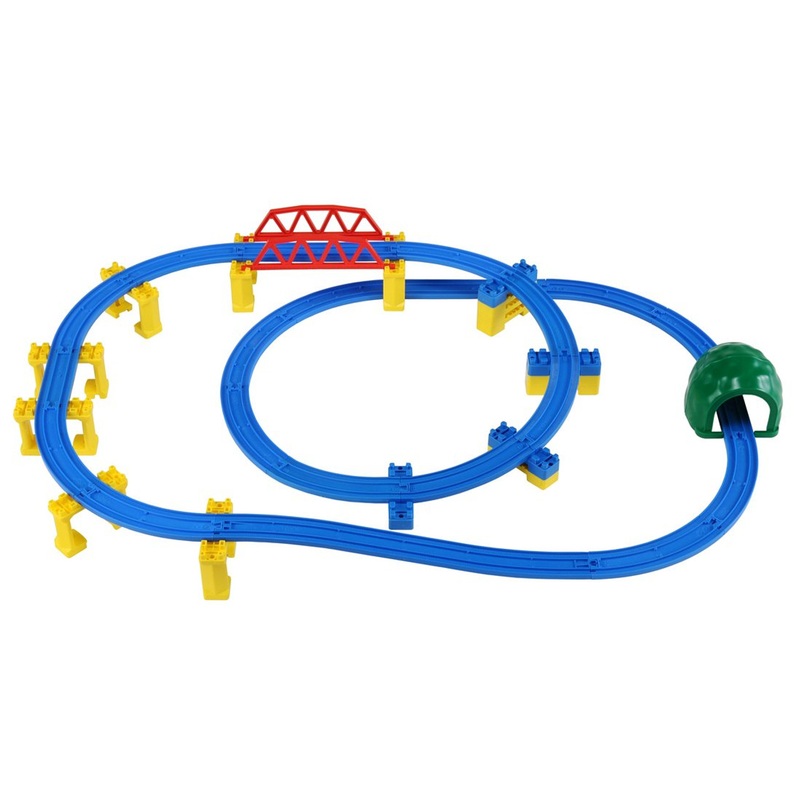 Takara Tomy Pla-Rail Plarail Elevated Track Set (Size 960x820x135mm)