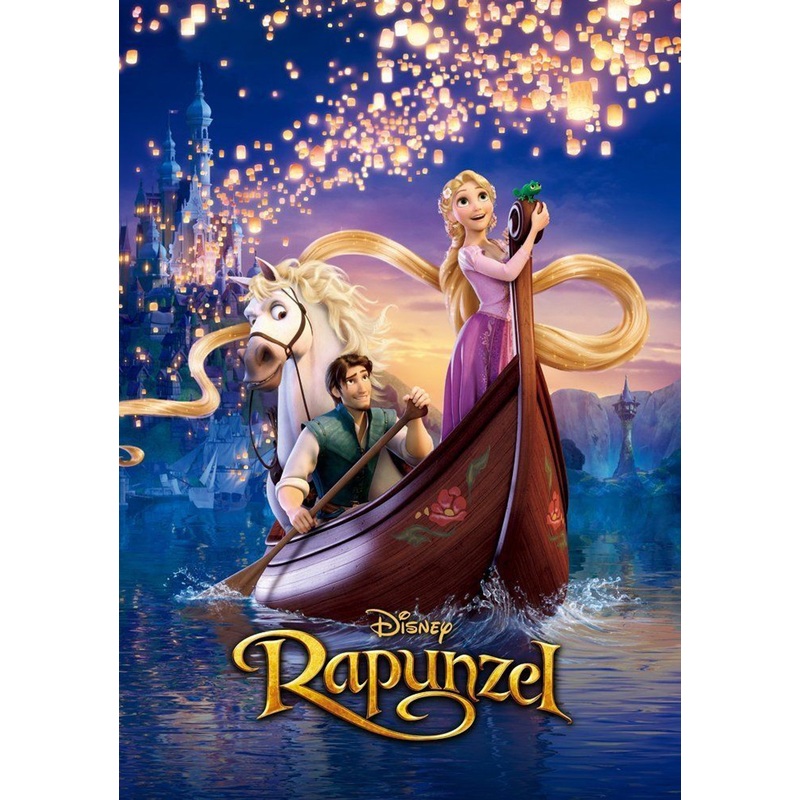 Tenyo Japan Jigsaw Puzzle D-500-469 Disney Tangled Rapunzel (500 Pieces)