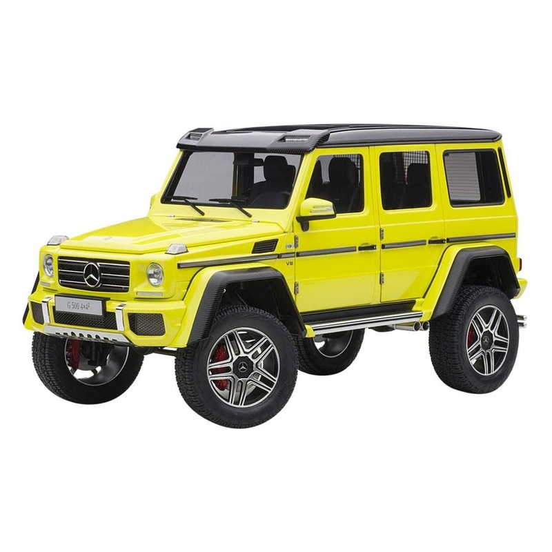 AUTOArt 1/18 Mercedes-Benz G500 4×4 2 (Yellow) Finished Model