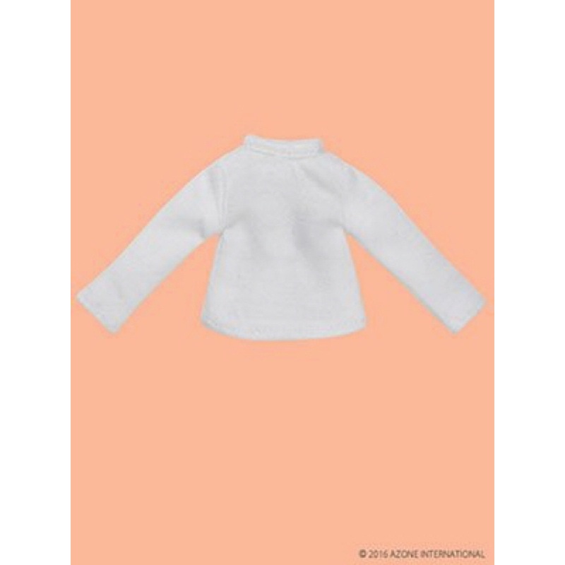Azone PIC115-WHT 1/12 Long Sleeve T-Shirt White