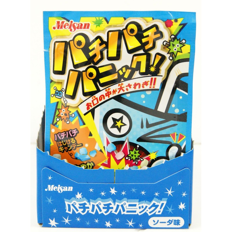 Dagashi MeisanPachi Pachi Panic! | Popping Candy | 1 Box (24 Pieces) Japanese Dagashi Snack
