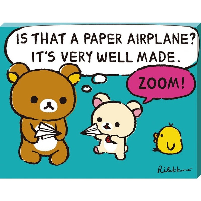 Ensky Jigsaw Puzzle ATB-08 Rilakkuma Paper Airplane (366 Pieces)