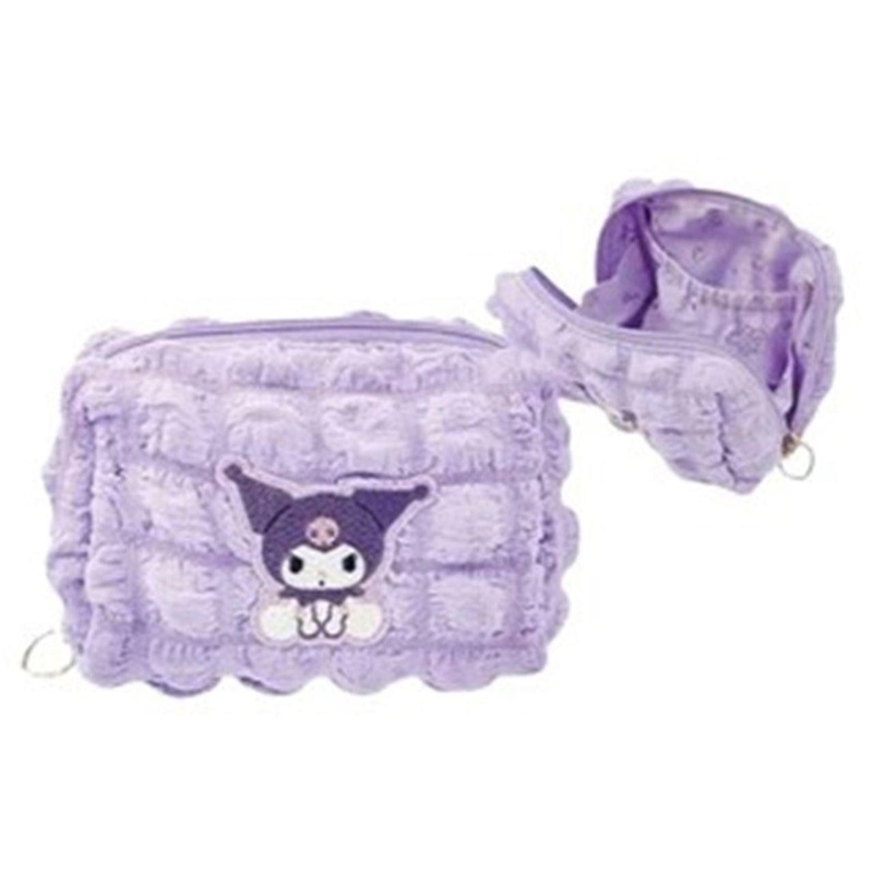 Marimocraft Sanrio Square Pouch Poko Poko Wappen Kuromi