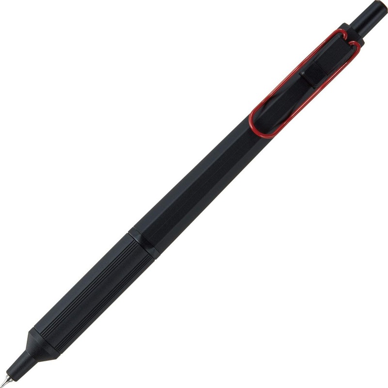 Mitsubishi Pencil uni JETSTREAM Edge Ballpoint Pen 0.38mm SXN-1003-38 (Black red)