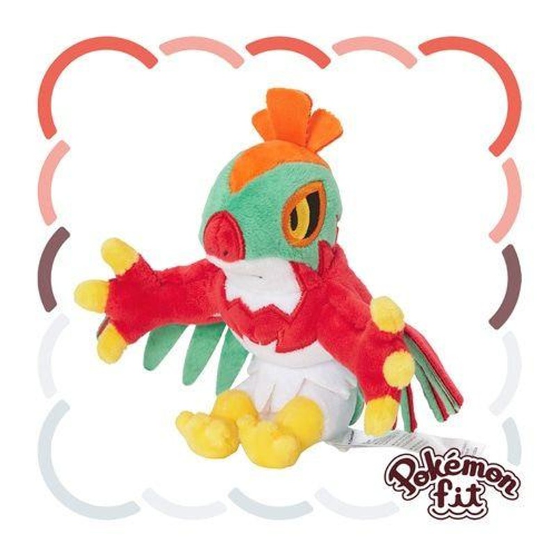 Pokemon Center Original 701 Plush Pokemon Fit Hawlucha