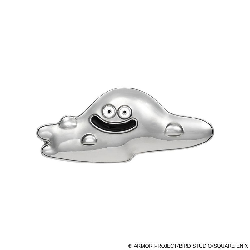 Square Enix Pin Badge – Liquid Metal Slime (Dragon Quest)