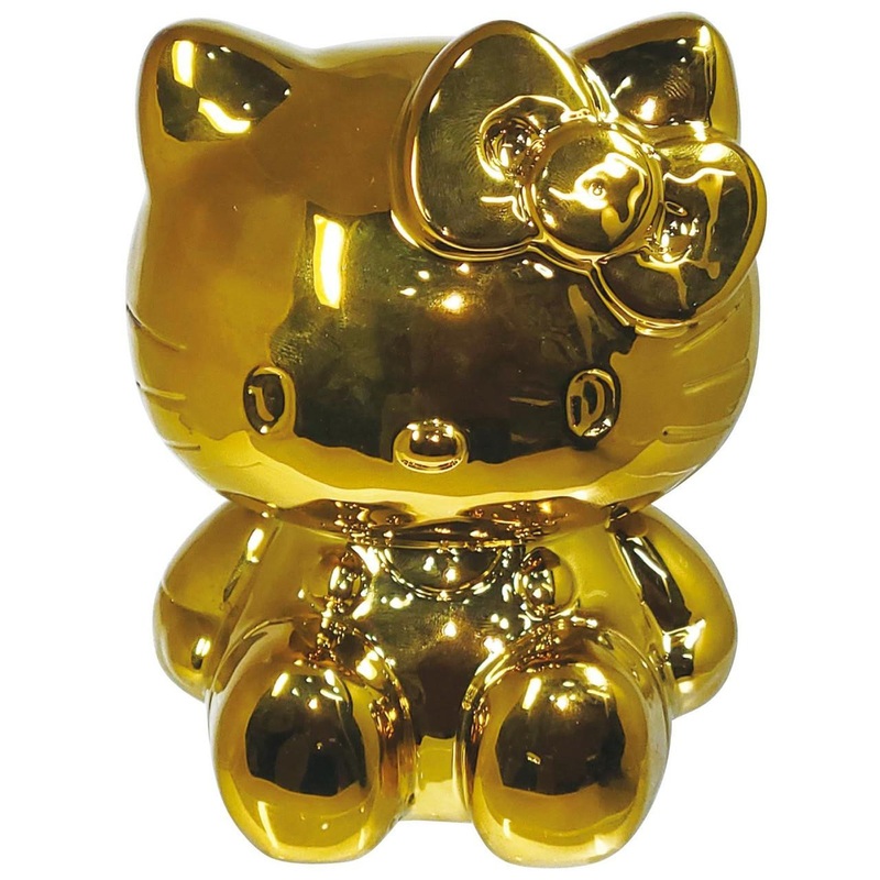 Sun Art Hello Kitty 50th Gold Piggy Bank