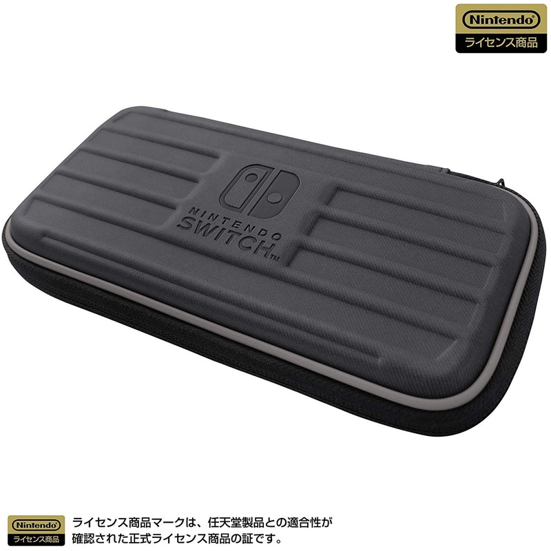 Hori Hard Pouch for Nintendo Switch Lite (Black x Gray)
