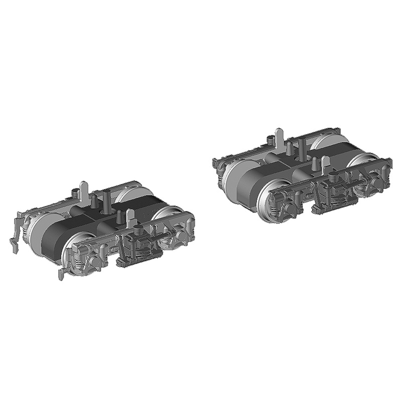 Kato Parts 1-607D Truck Set (Bogie) TR58 For KIHA 82 (HO scale) ASSY