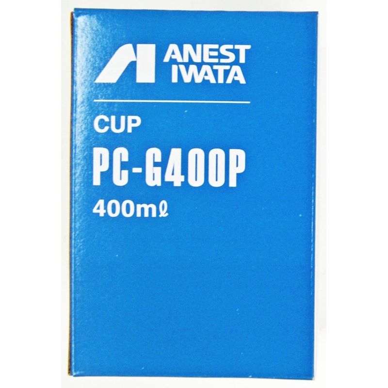Anest Iwata PC-G400P-2 Plastic Gravity Cup 400ml for LPH-300, W-300, W-300WB