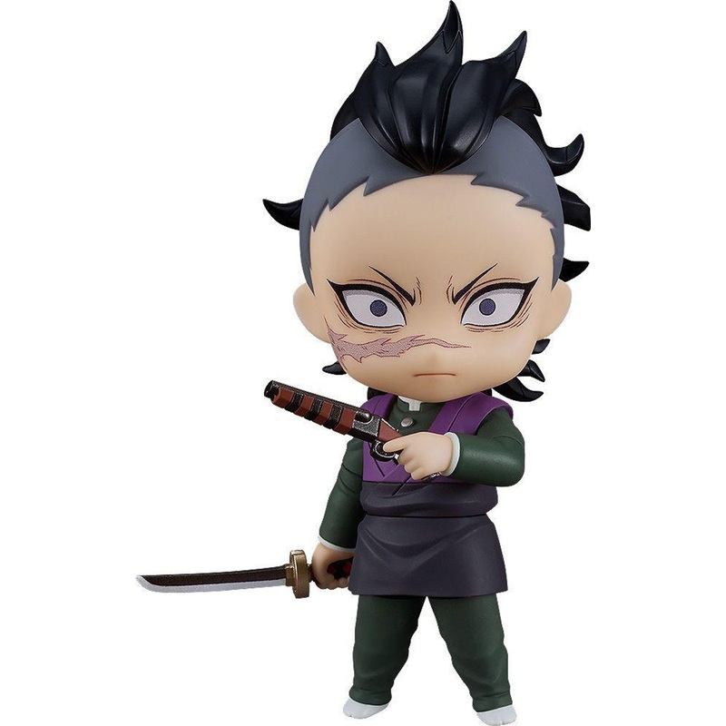 Good Smile Company Nendoroid Genya Shinazugawa Figure (Demon Slayer: Kimetsu no Yaiba)