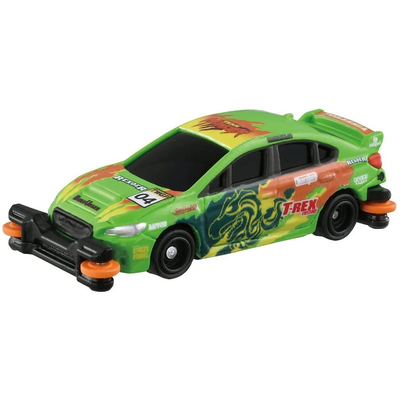 Takara Tomy Tomica World Super Speed Tomica SST-04 Team Monster Subaru WRX STI (T-Rex Custom)