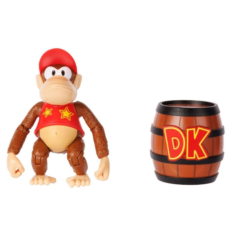 Ishikawa Toy Super Mario F Collection + 010 Diddy Kong DK Included