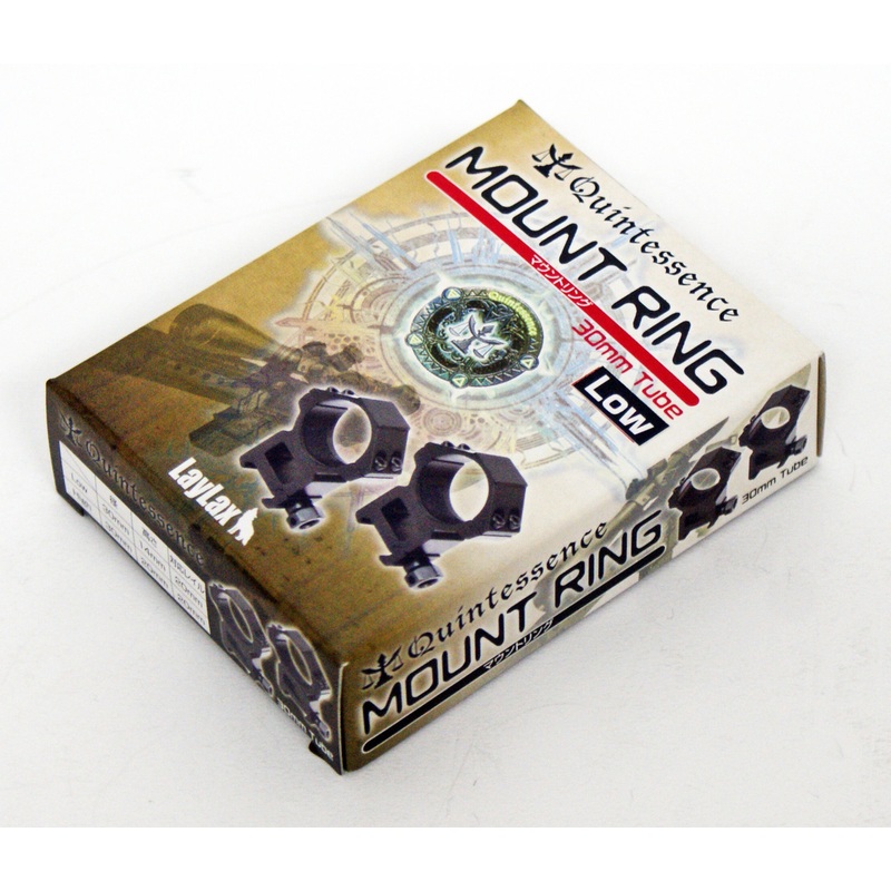 Laylax Quintessence Mount Ring 30mm Tube Low 2 Pcs Set 140975
