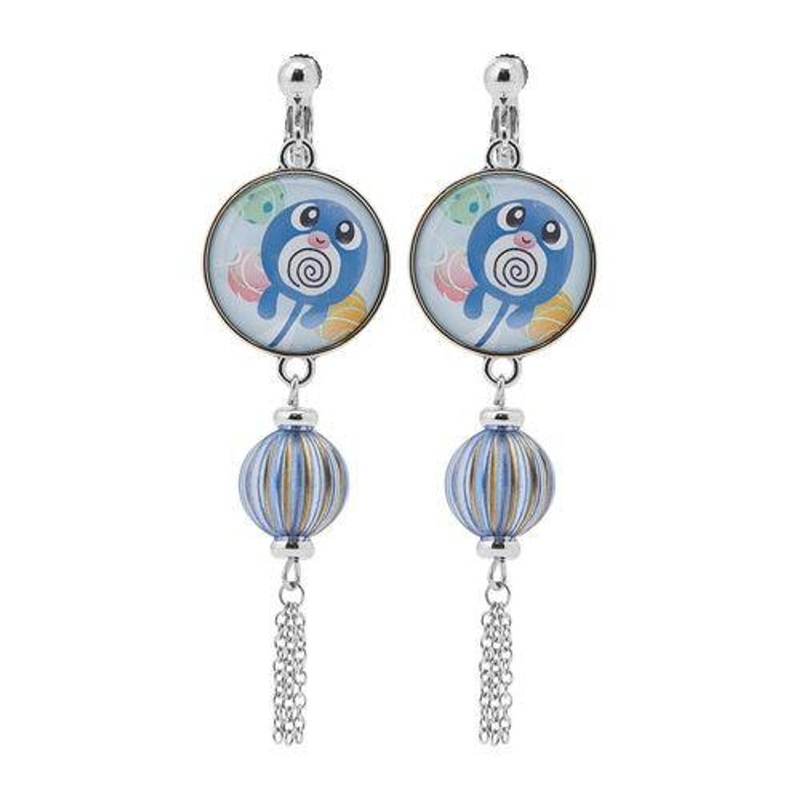 Pokemon Center Original Earrings Summer Festival Poliwag