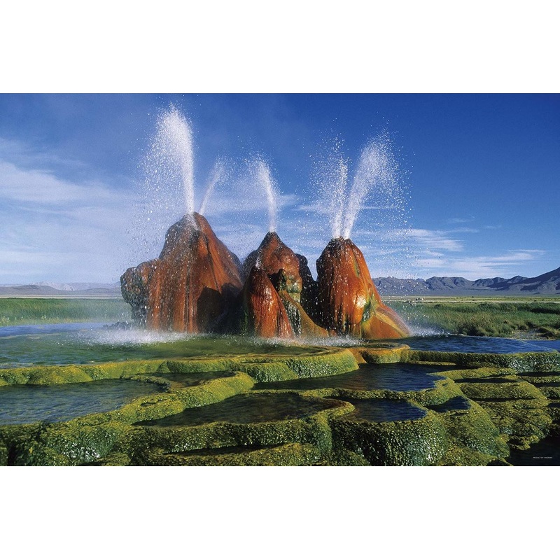 Yanoman Jigsaw Puzzle 10-1327 Fly Geyser USA (1000 Pieces)