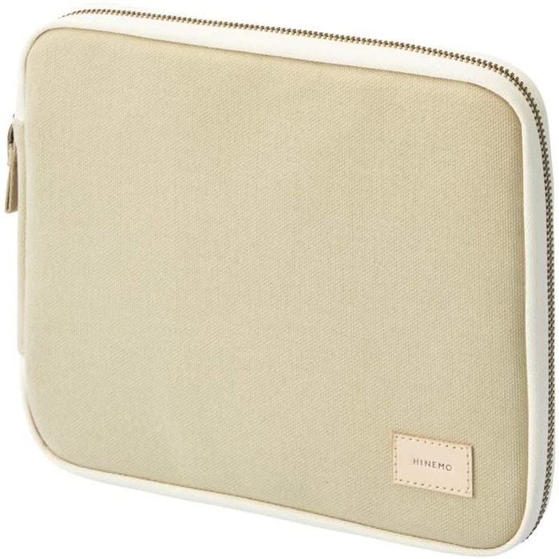 LIHIT LAB. HINEMO Stand Pouch S (Beige)