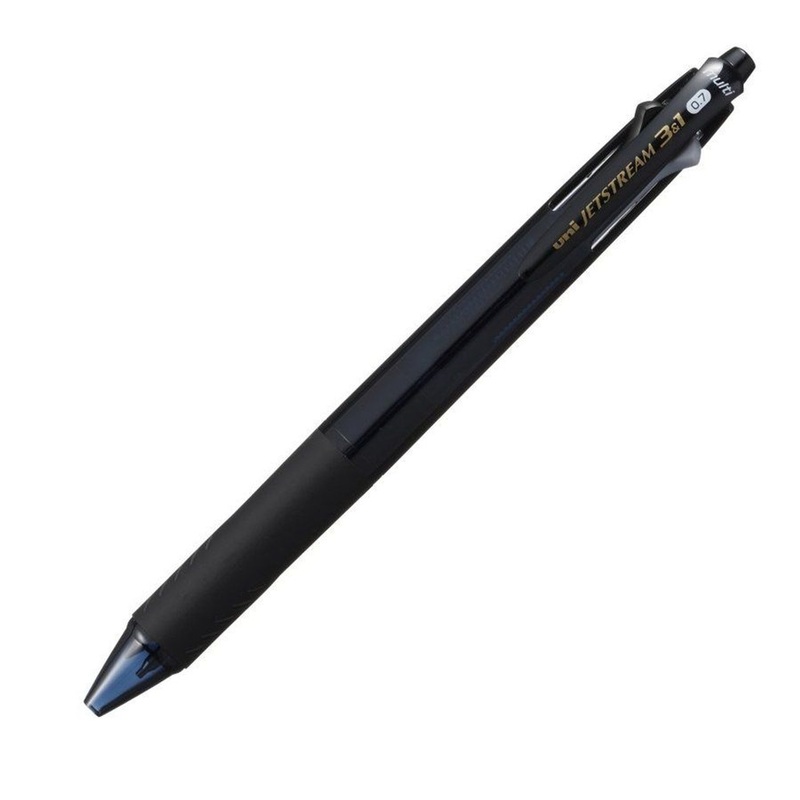 Mitsubishi Pencil uni JETSTREAM 3&1 Multi Function Pen 0.7mm MSXE4-600-07 (Clear Black)