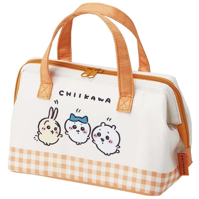 Skater Chiikawa Gamaguchi-Style Lunch Bag