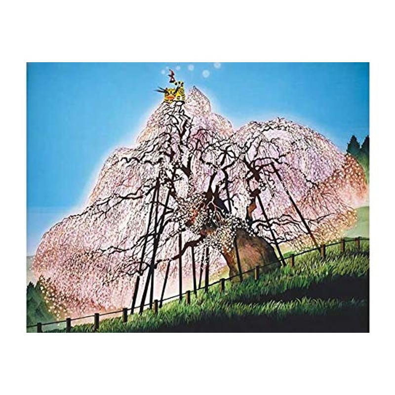 APPLEONE Jigsaw Puzzle 300-338 Seiji Fujishiro Miharu Takizakura Fukushima (300 Pieces)