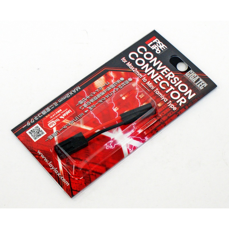 Laylax GIGA TEC Conversion Connector for Max2mm to Mini Tamiya Type 145994