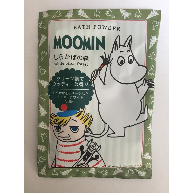Moomin Bath Powder Birch Forest