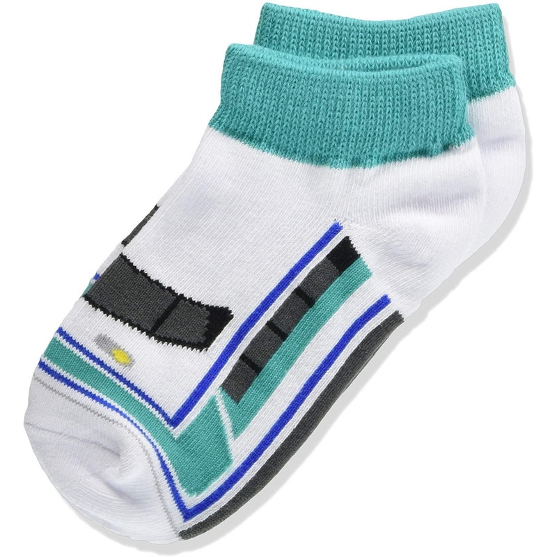 Railway Socks for Kids (Tetsushita) Tobu Series 100 Spacia Iki (Size 16-20cm)