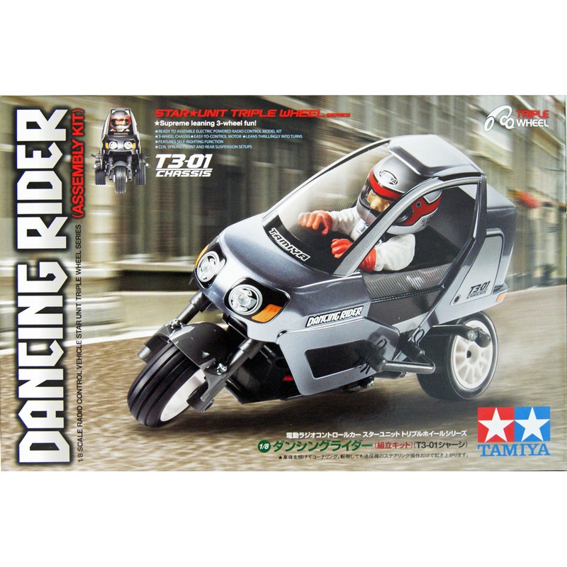 Tamiya 57405 Star Unit Triple Wheel Dancing Rider (T3-01) 1/8 Scale Kit