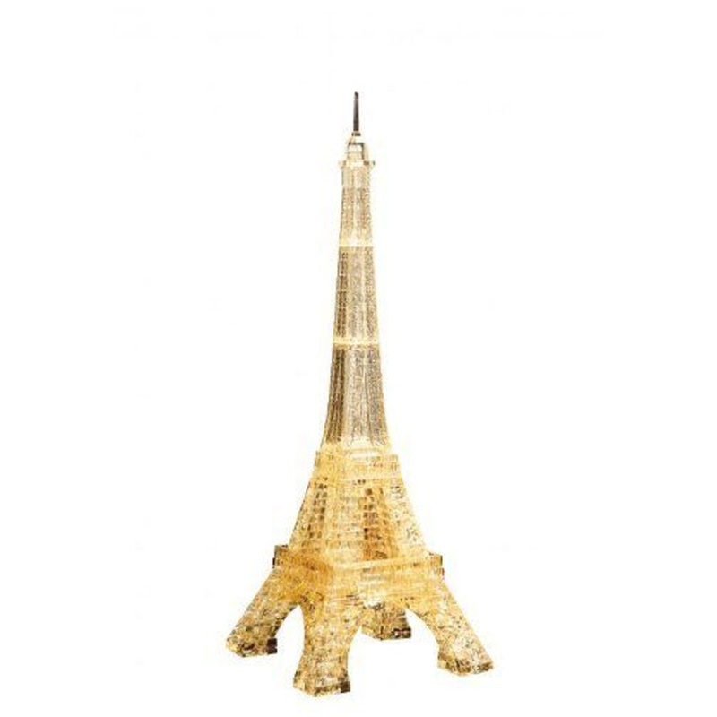 Beverly Crystal 3D Puzzle 50149 Eiffel Tower Gold