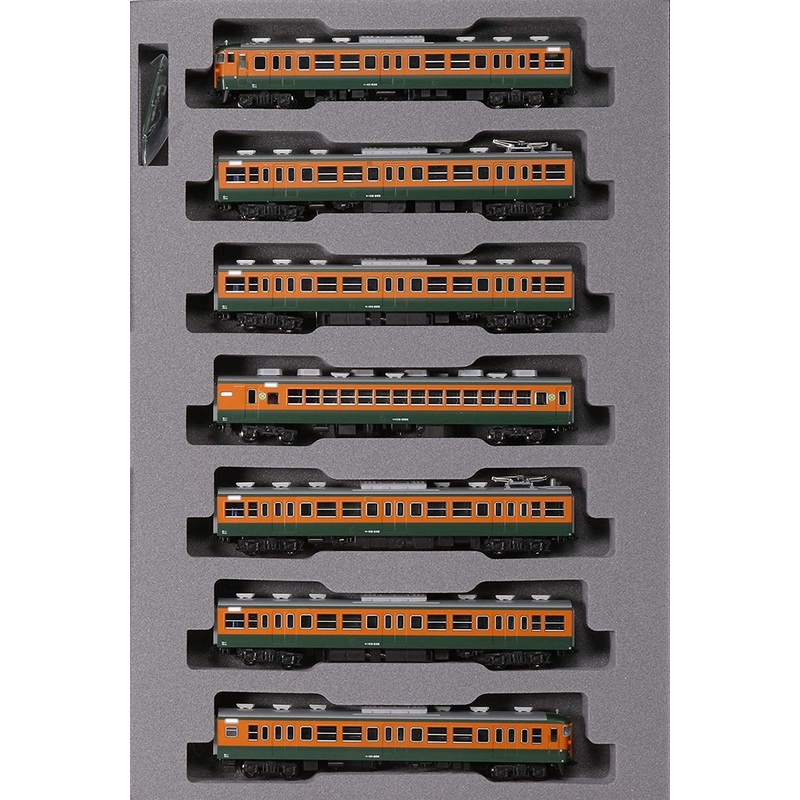 Kato 10-1586 Series 113 Suburban Train Shonan Color 7 Cars Set (N scale)
