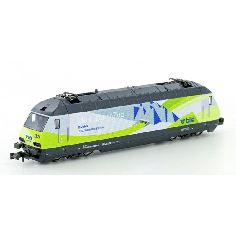 Kato/LEMKE K137124 Electric Locomotive BLS Re465 001 L tschberg Basistunnel (N scale)