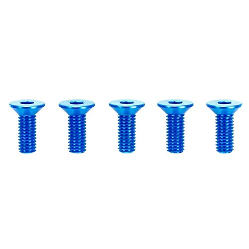 Tamiya 42330 RC 3x8mm CS Hex Head Screws (Blue/5pcs)
