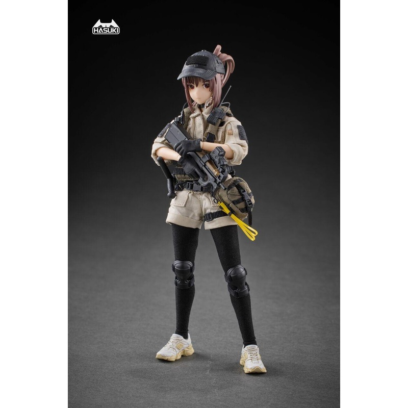 amiami HASUKI: PA006 Security Hiyo Reizei 1/12 Figure (pocket art Series)