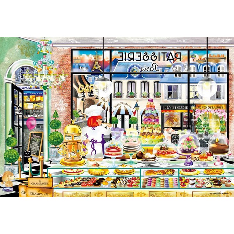 Beverly M81-593 Jigsaw Puzzle Chris Kozak Bonjour Paris (1000 S-Pieces)