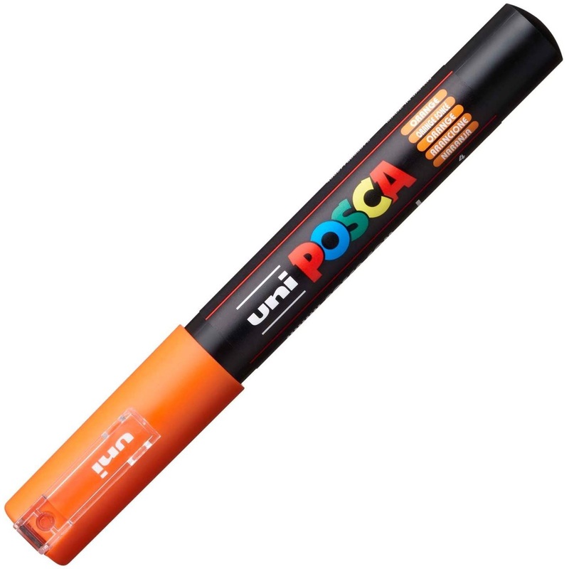 Mitsubishi Pencil uni POSCA Extra Thin 0.7mm Orange