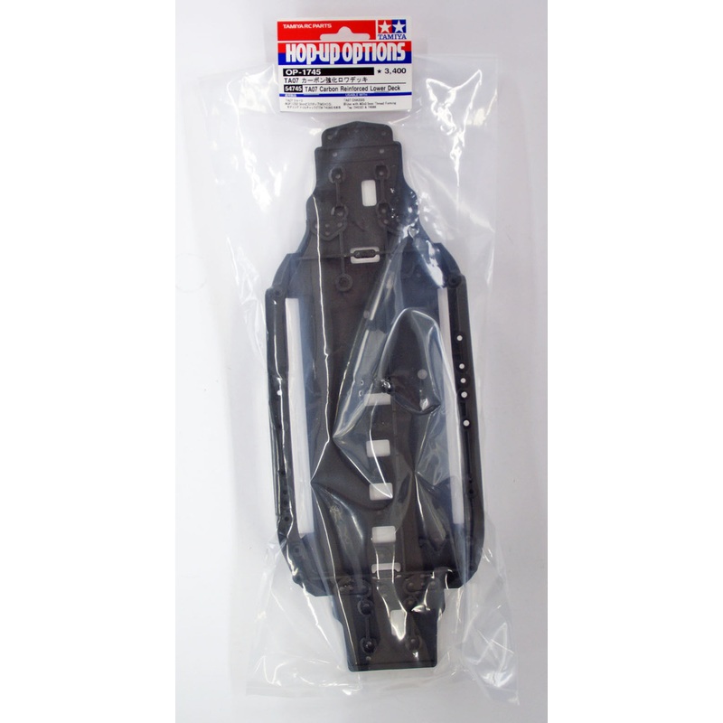 Tamiya 54745 (OP1745) TA07 Lower Deck Carbon Fiber Reinforced