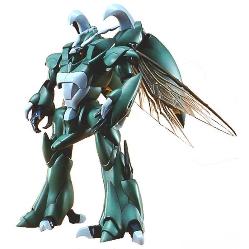 Bandai Aura Battler Tod Wryneck 1/72 Scale Kit