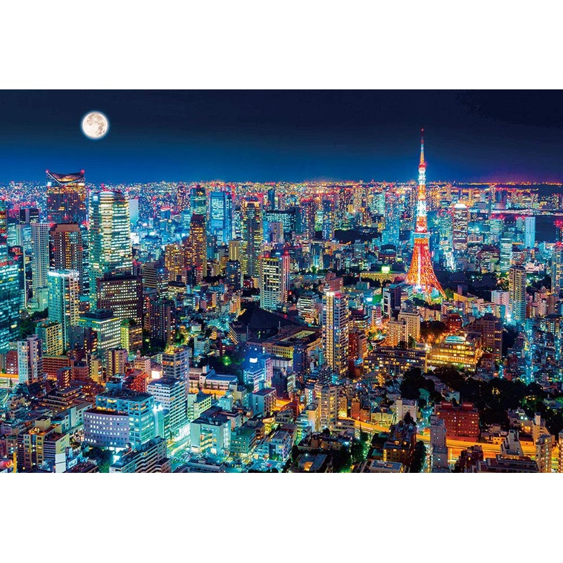 Beverly Jigsaw Puzzle 51-253 Japan Tokyo Night View (1000 Pieces)
