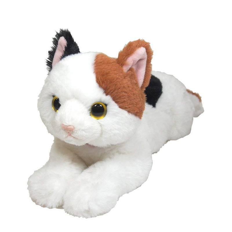 Sunlemon Plush Doll Hiza Neko Calico Cat Size S TJN