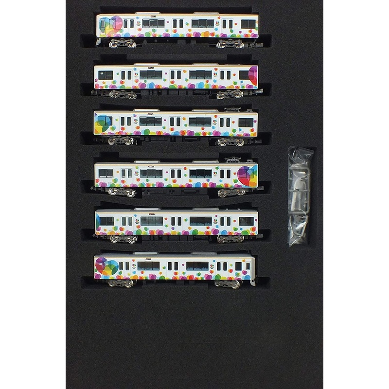 Greenmax 50629 Hanshin Series 9000 (`Taisetsu` ga Gyutto Wrapping) 6 Cars Set (N scale)