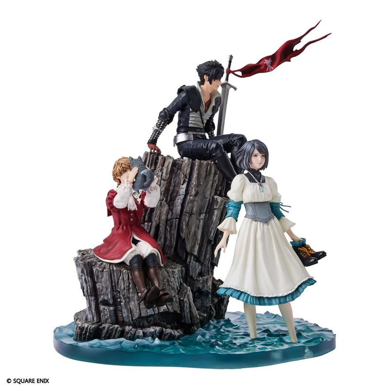Square Enix FORM-ISM: Final Fantasy XVI (Nostalgia) – Jill Warrick & Clive Rosfield & Joshua Rosfield Figure