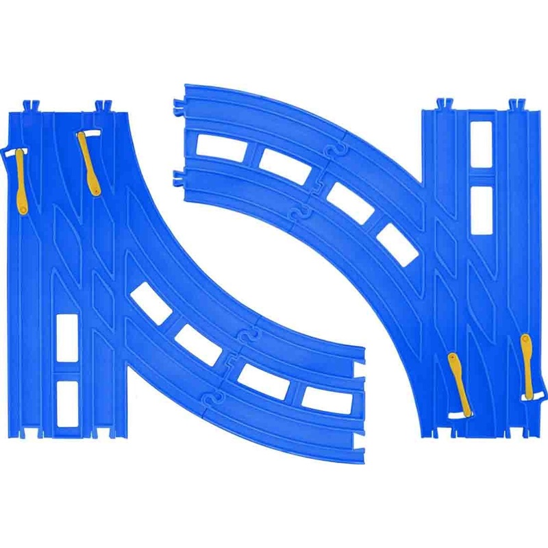 Takara Tomy Pla-Rail Plarail R-28 Double-Track Turnout (2 pcs)