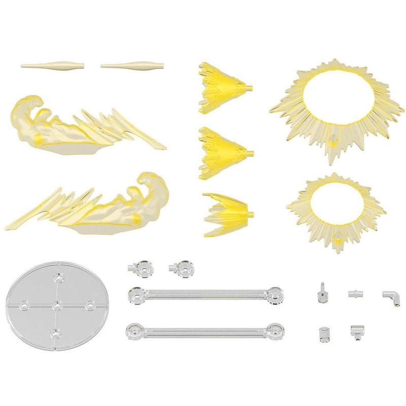 Bandai 30MM 1/144 Customize Effect Action Image Ver. (Yellow) Plastic Model
