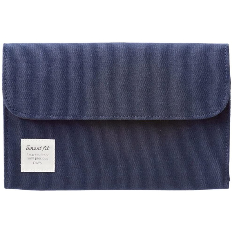LIHIT LAB. Smart Fit Days Accordion Pouch (S) Navy