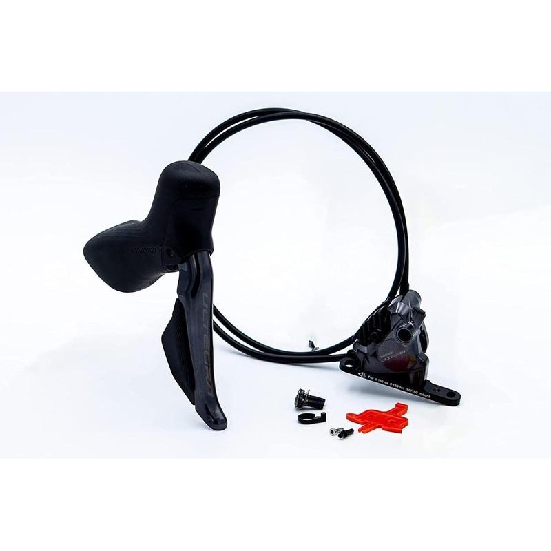 Shimano (Cycling) ST-R8170 (Right) BR-R8170 (Front) w/Brake hose (SM-BH90) 1000mm and Resin Pad Fin