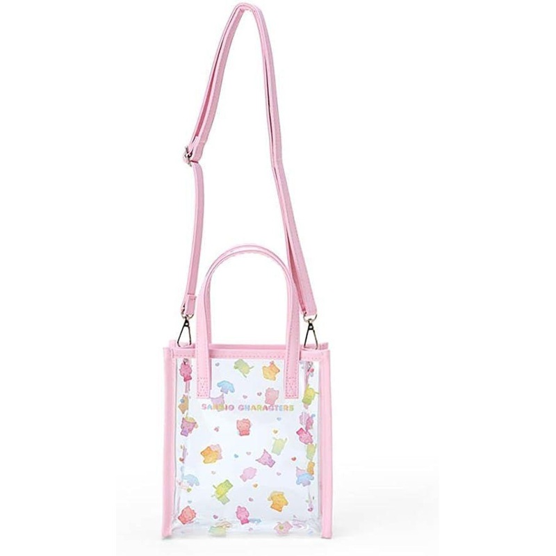 Sanrio Shoulder Equipped Clear Tote Bag (Gummy Candy)