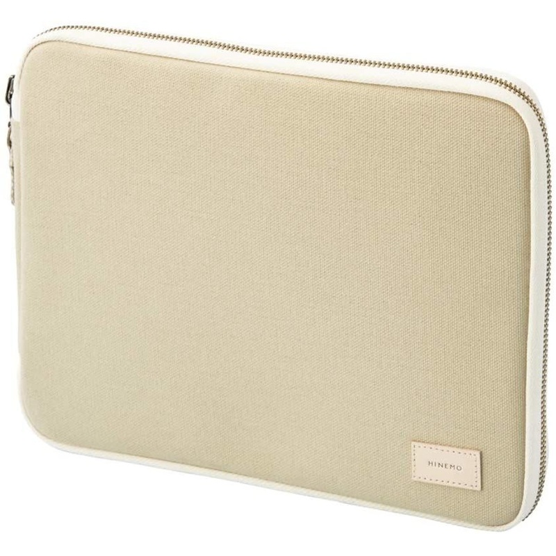 LIHIT LAB. HINEMO Stand Pouch M (Beige)
